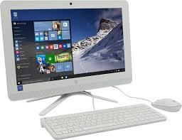 Моноблок HP 1ED71EA, 19.5" HD, E2-7110, 4GB DDR3, 500GB 7200RPM, RADEON R2, DVDRW, WIN10, USB KBD, Snow White