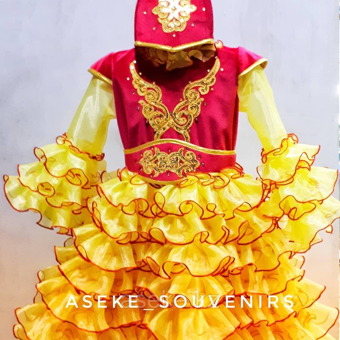 Казахское национальное платье для девочек - фото 1 - id-p59652288