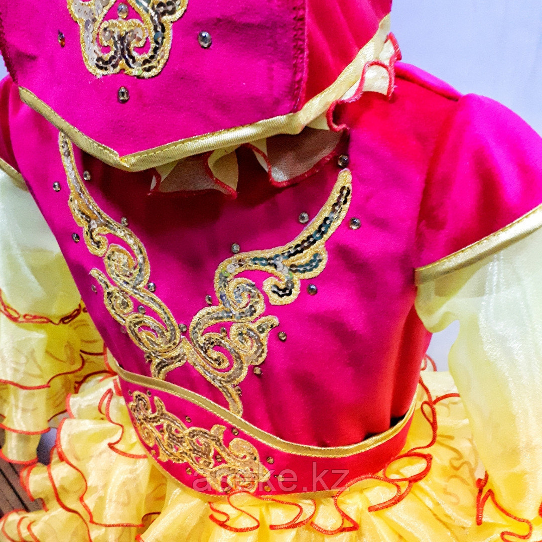 Казахское национальное платье для девочек - фото 2 - id-p59652288
