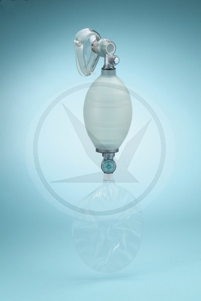 Набор ручной дыхательной реанимации д/взр. (АМБУ) ПВХ, фото 1
