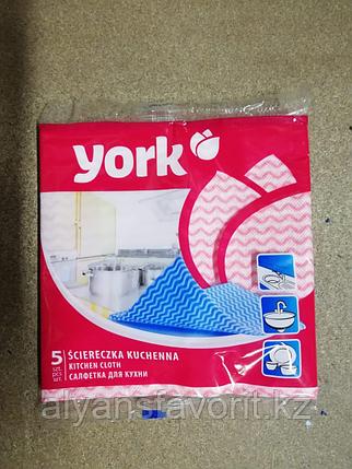 Салфетки для кухни из микрофибры York, 5 штук, фото 2