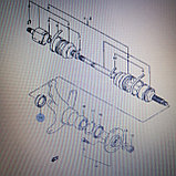 09283-56002, Z6141, Сальник наруж перед ступицы SUZUKI BALENO SY416, JAPAN, 56-72.2-8-10, фото 5
