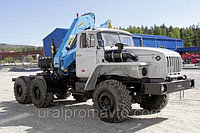 Седельный тягач УРАЛ-4320 с КМУ ИМ-150