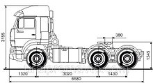 Седельный тягач Камаз 6460-011-63