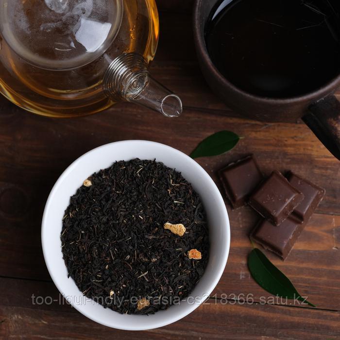 Чай чёрный в тубусе "Сильному духом 23.02.", бергамот и лимон 100 г - фото 2 - id-p59657960