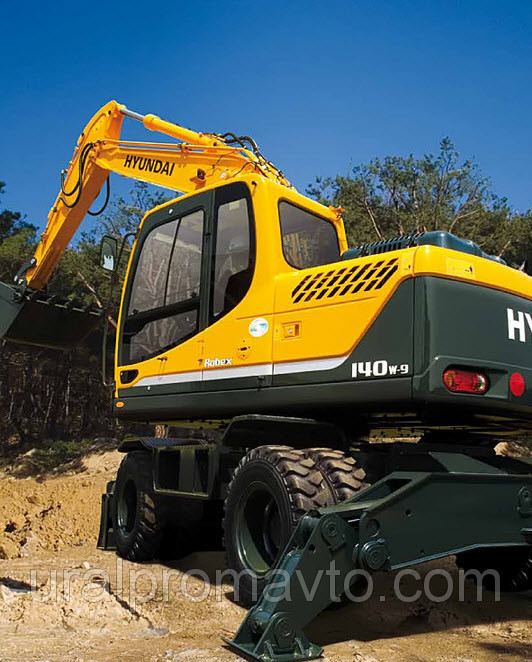 Экскаватор колесный HYUNDAI R140W-9S