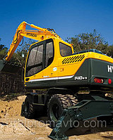 Экскаватор колесный HYUNDAI R140W-9S объем ковша 0,58 м.куб Экскаватор колесный HYUNDAI R140W-9S