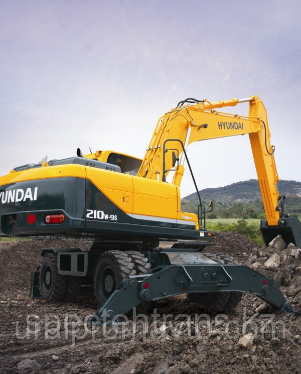 Экскаватор колесный Hyundai R210W-9S