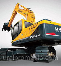 Экскаватор гусеничный Hyundai R220LC-9S и арктический вариант R220LC-9SH