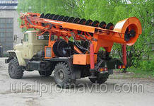 Машина бурильная МРК-800 УРАЛ-43206