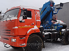 Седельный тягач с КМУ ИМ-240-04 КАМАЗ 43118