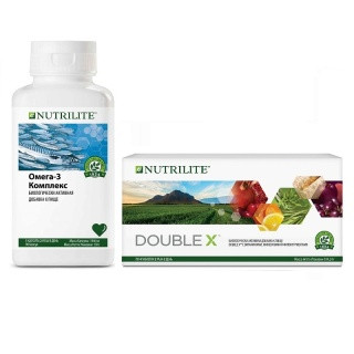 NUTRILITE™ DOUBLE X на 31 день + NUTRILITE™ Омега-3 комплекс