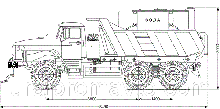Машина комбинированная дорожная ВМКД-8 на шасси УРАЛ-5557