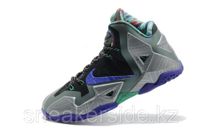 Кроссовки Nikе LeBron XI (11) Blue Black Purple Elite 2014 (40-46) - фото 2 - id-p4360816