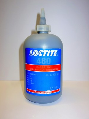 Loctite 480 (500gr) Клей выс. прочности с резин.наполнителем, вибростойкий