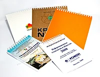 Изготовление блокнотов с логотипом, ежедневников