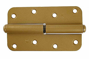 Петля накладная стальная "ПН-110", цвет бронзовый металлик, левая, 110мм
