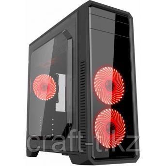 Корпус для компьютеров Gamemax G561-F Red ATX