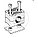 Кронштейн трубный (в комплекте с потайным болтом и фиксирующей подложкой), фото 3