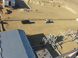 Система IP видеонаблюдения на ПС 110\10 кВ вдоль ж\д Жезказган - Бейнеу 17