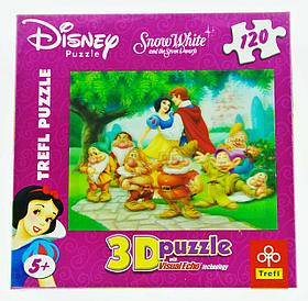 Puzzle TREFL Disney Snow White, 120pcs Пазл Дисней Белоснежка, 120 деталей