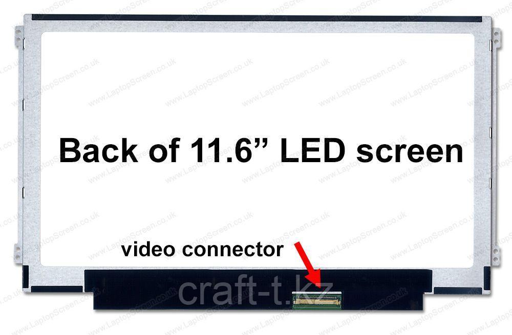 Экран для ноутбука/ дисплей для ноутбука (матрица)11,6" Slim / B116XW03 V.0