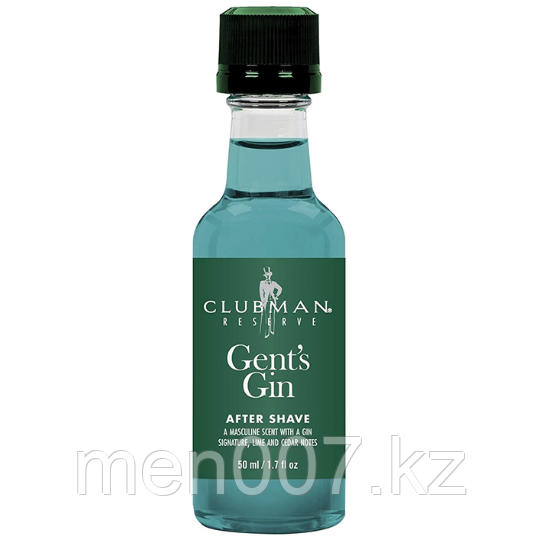 Clubman Gent's Gin (Лосьон-одеколон после бритья) 50 мл