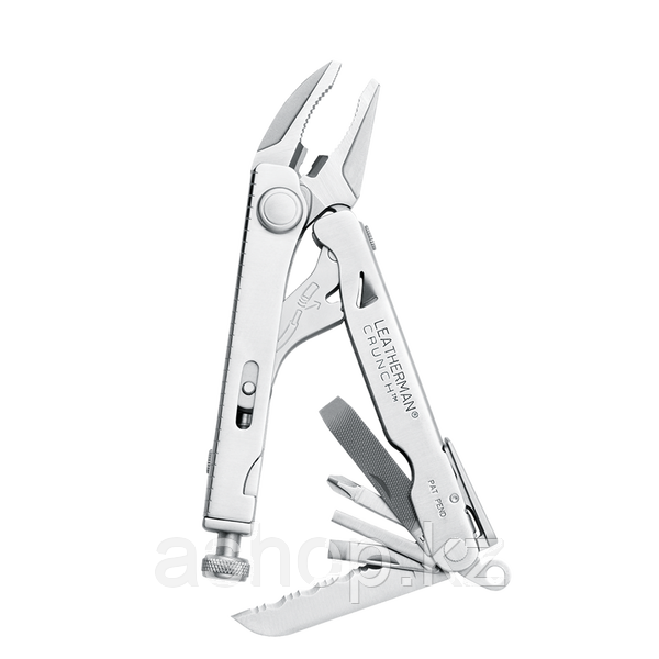 Мультитул карманный Leatherman Crunch, Кол-во функций: 15 в 1, Цвет: Серебристый, (CRUNCHNG)