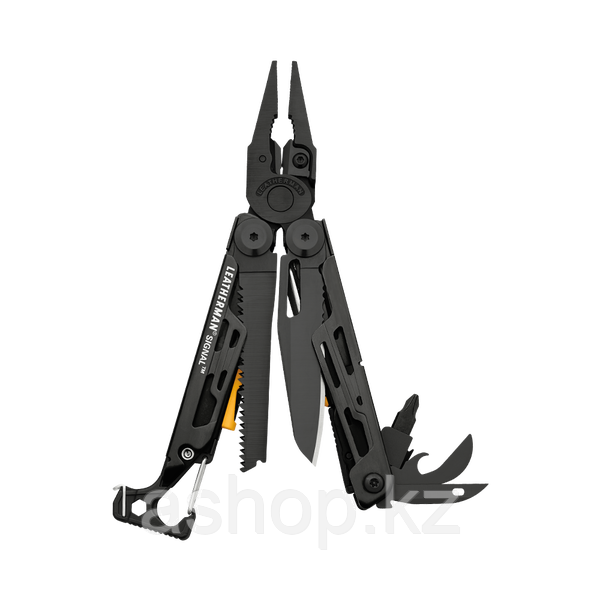 Мультитул карманный Leatherman Signal, Функционал: Для путешествий, Кол-во функций: 19 в 1, Цвет: Чёрный, (SIG