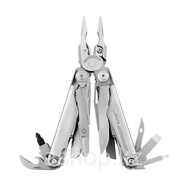Мультитул карманный Leatherman Surge, Функционал: Для повседневного ношения, Кол-во функций: 21 в 1, Цвет: Сер
