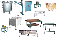 Комплект оборудования для производства тушенки в жестяные банки 500 кг/смена