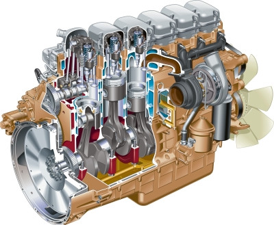 Двигатель Scania DSC11, Scania DSC12, Scania DS14, Scania DSC14, Scania DC16, фото 1
