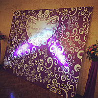 Пресс стена на свадьбу в Алматы