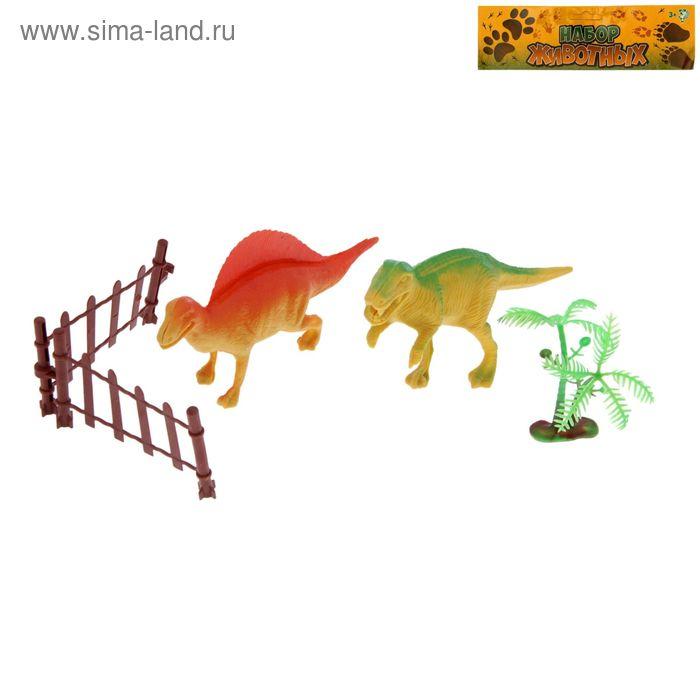 Набор динозавров «Атлантозавры», 2 фигурки, с аксессуарами