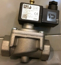 Электромагнитный клапан Eska EVG 1020 (Ø20)  к нему необходим газовый сигнализатор