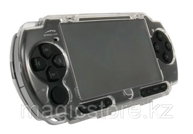 Чехол защитный пластиковый Hori Sony PSP Slim 2000/3000, прозрачный - фото 1 - id-p58970465