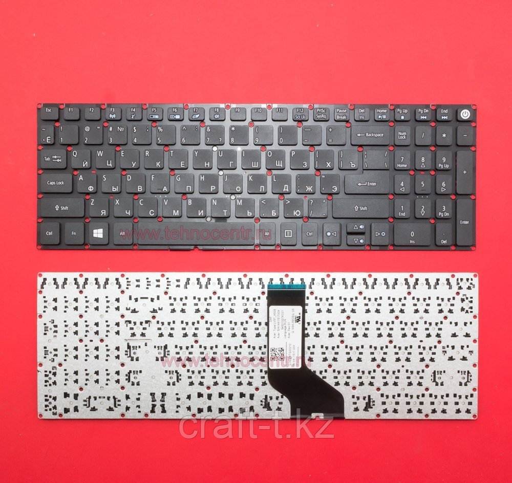 Клавиатура для ноутбука Acer Aspire E5-573, E5-522, , E5-722
