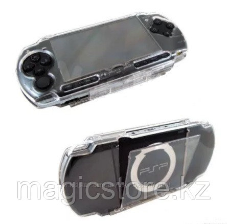 Чехол защитный пластиковый Sony PSP 1000 Fat Crystal Case, прозрачный