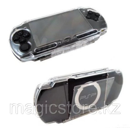 Чехол защитный пластиковый Sony PSP 1000 Fat Crystal Case, прозрачный - фото 1 - id-p58970467