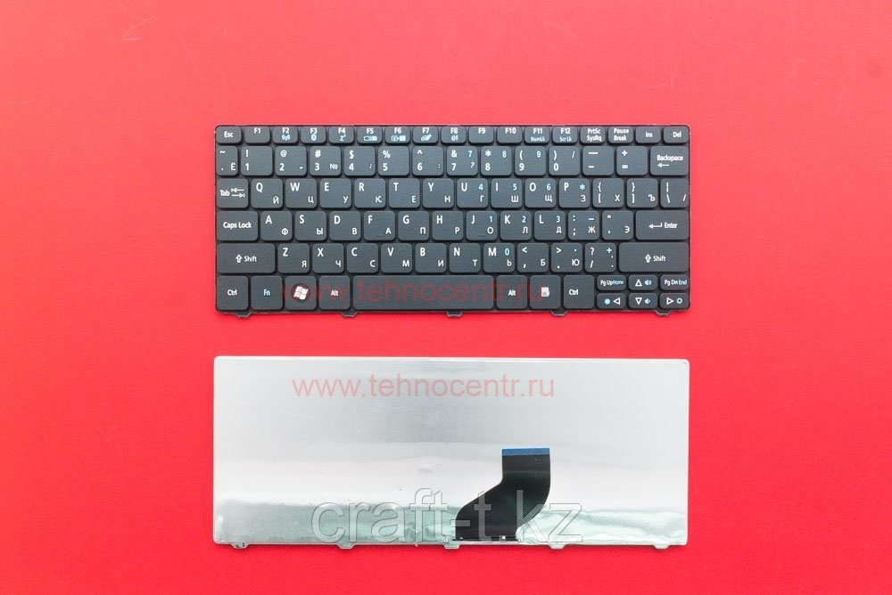 Клавиатура для ноутбука Acer Aspire One 532H / 521 / D255 / Gateway LT21,RU, черная,