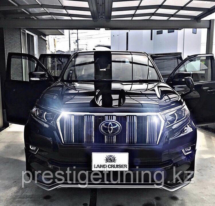 Аэродинамический обвес Aero Kit Land Cruiser Prado 150 2017-21 белый жемчуг, фото 1
