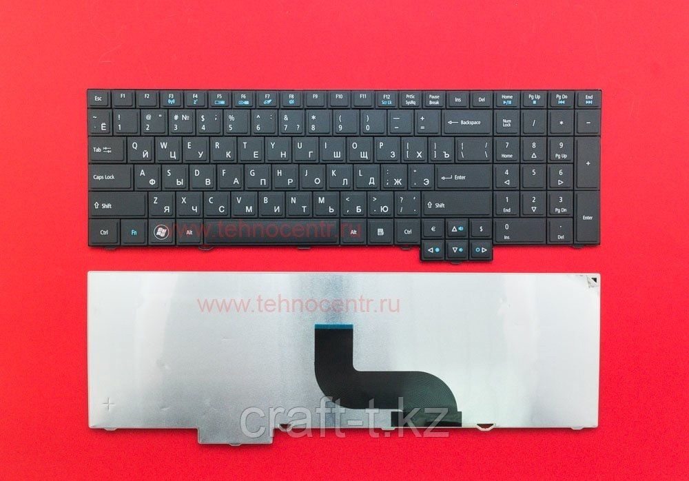 Клавиатура для ноутбука Acer TravelMate 5760,RU, черная, 