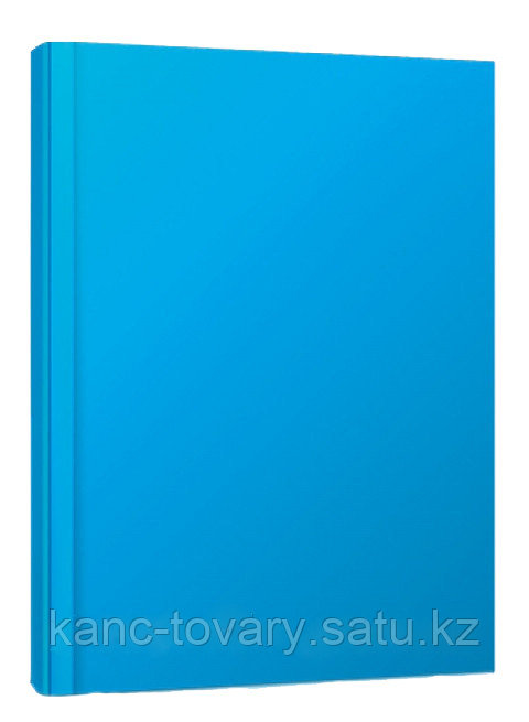 Тетрадь А4 твердая обложка синяя 96 листов (клетка) - фото 1 - id-p59868117