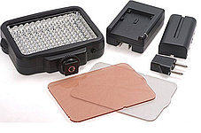 LED-5009 Накамерный  прожектор в комплекте с аккумулятором и зарядкой, фото 2