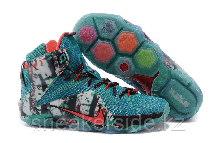 Кроссовки Nikе LeBron XII (12) Blue Ice Elite Series (40-46) - фото 1 - id-p4378312