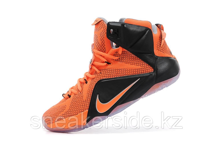 Кроссовки Nikе LeBron XII (12) Black Orange Elite Series (40-46) - фото 4 - id-p4378836