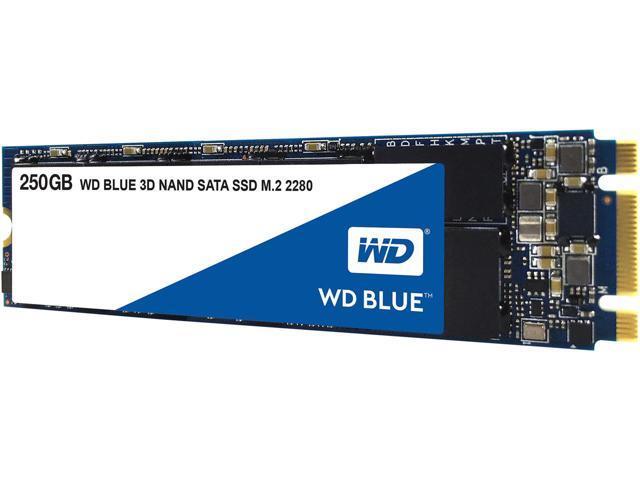 Твердотельный накопитель 250GB SSD WD WDS250G2B0B Серия BLUE 3D NAND M.2 - фото 1 - id-p59872133