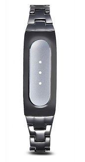 Ремешок для браслета Xiaomi Mi Band Metal Strap (Black)
