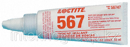 Loctite 567, 50ml, уплотнитель резьбовой, для прямых и конических соединений - фото 1 - id-p4379984
