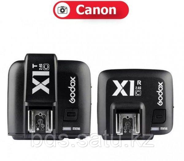 Комплект Godox X1-C (приемник и передатчик для Canon) - фото 1 - id-p59874587